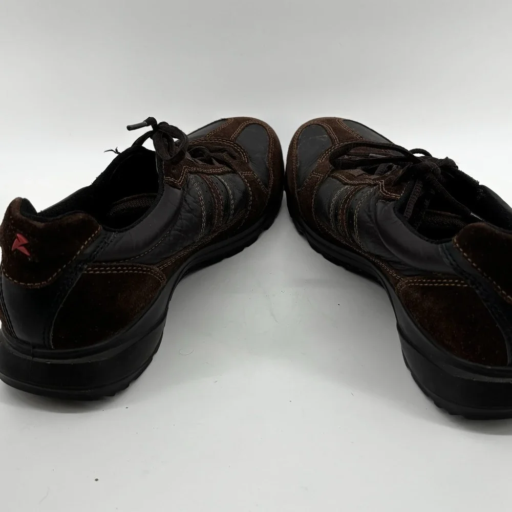 Ecco‎ Shoes Comfort Gel WallJogging  Brown Lace Up 1